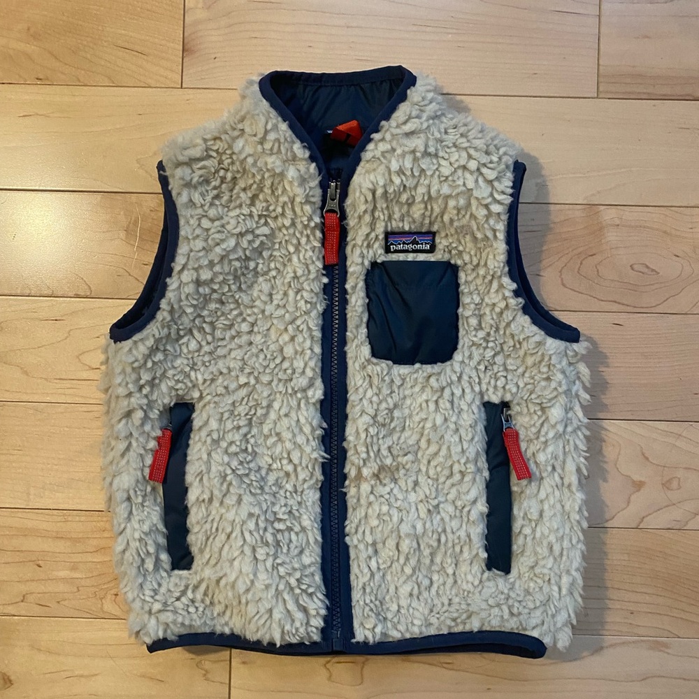 NWOT Patagonia Toddler Retro X Sherpa Vest